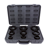 Jeu de douilles à ergots pour écrous de moyeux, 9pcs  - KS TOOLS - 450.5000