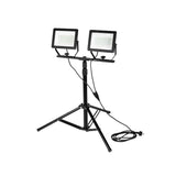 Projecteur double 2x100W SMD LED 2x8500lm sur trépied 1,8m avec câble - NEO TOOLS - 99-096