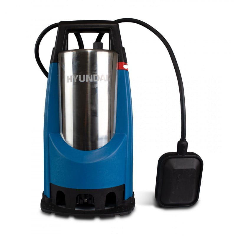 Pompe à eau électrique HYUNDAI - Vide-cave 1100 W 19500 L/h - Eaux chargées