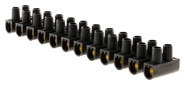 Barrette noir 16mm2