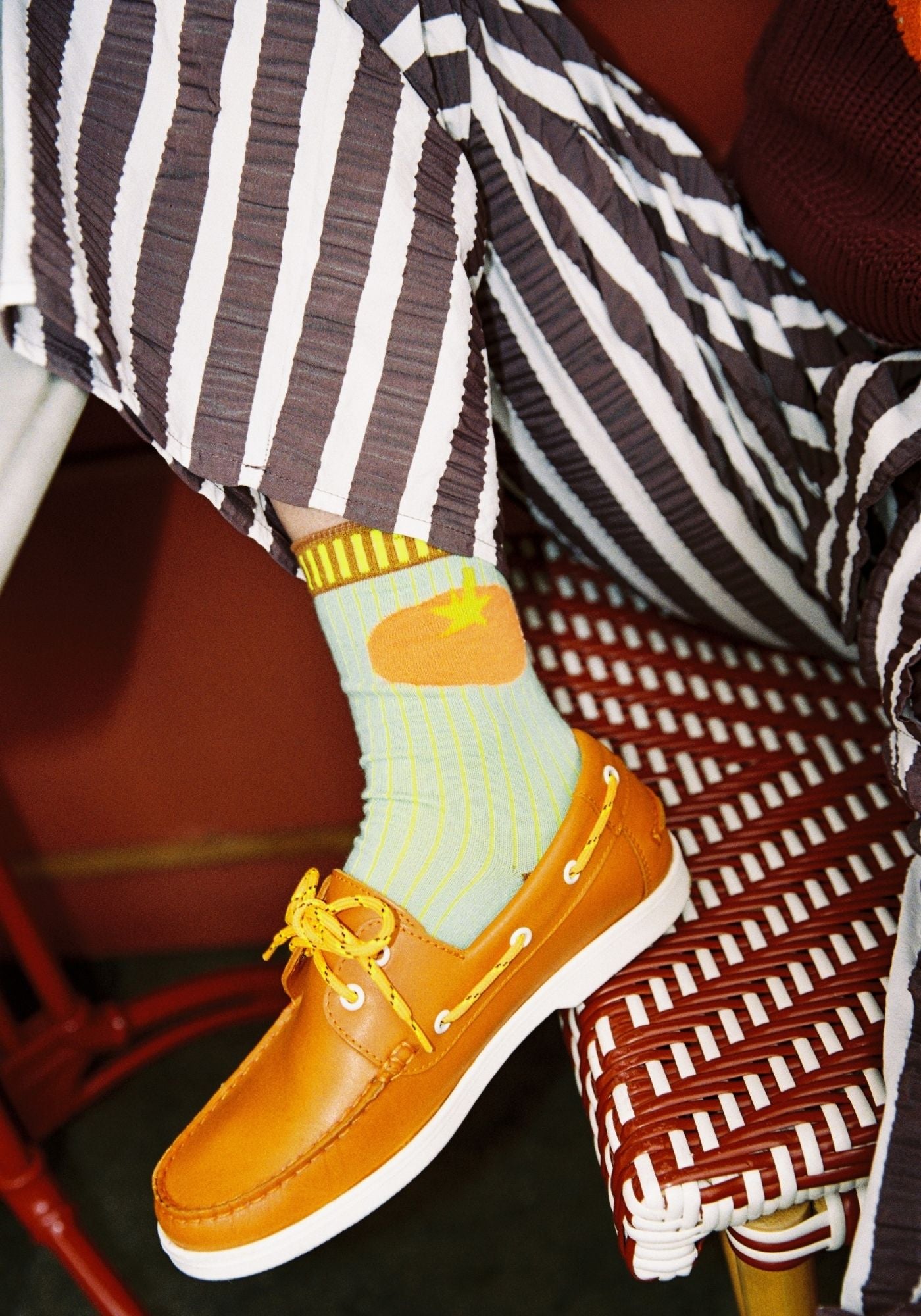 Aqua Pomo Socks