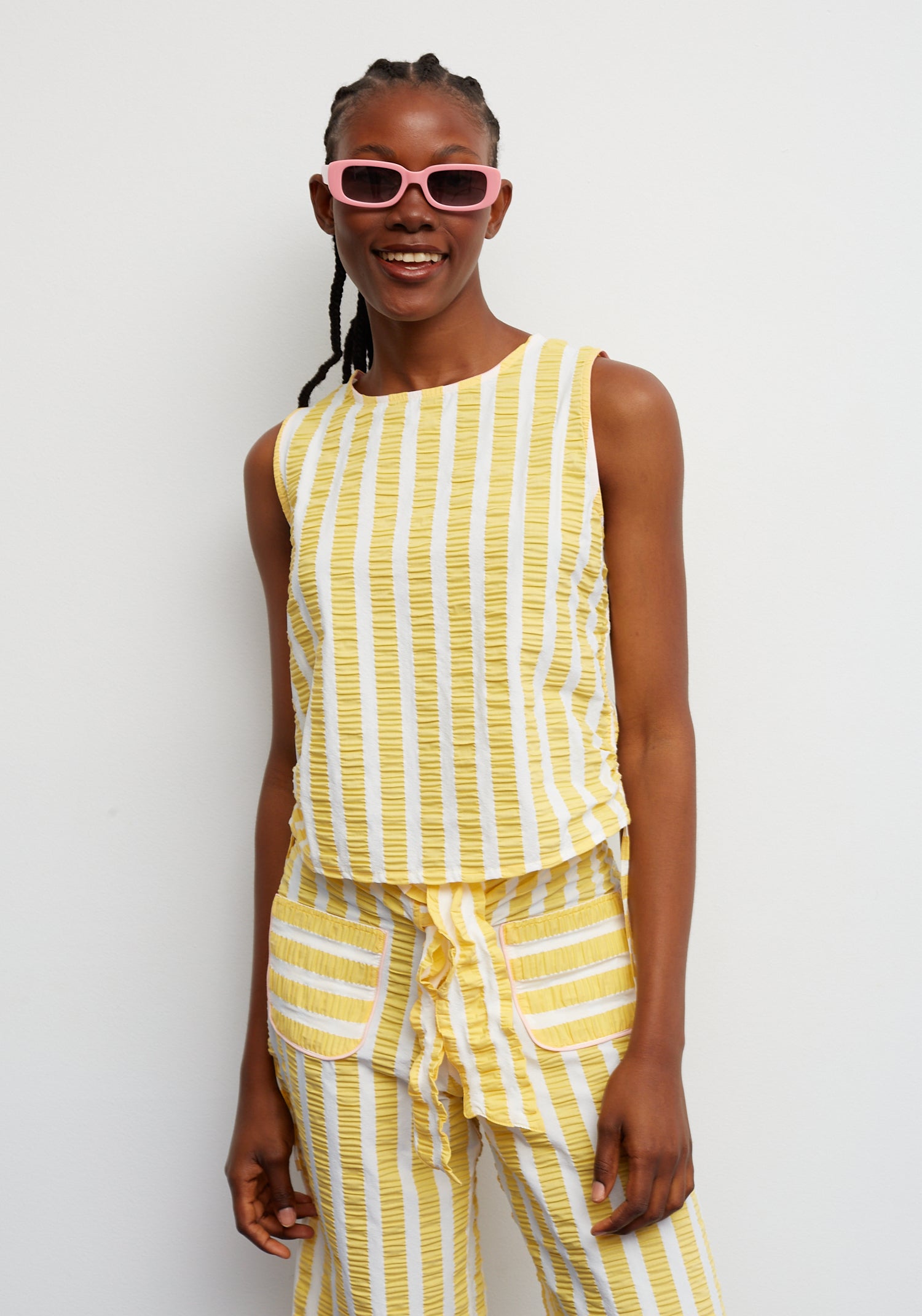 Yellow Travel Top