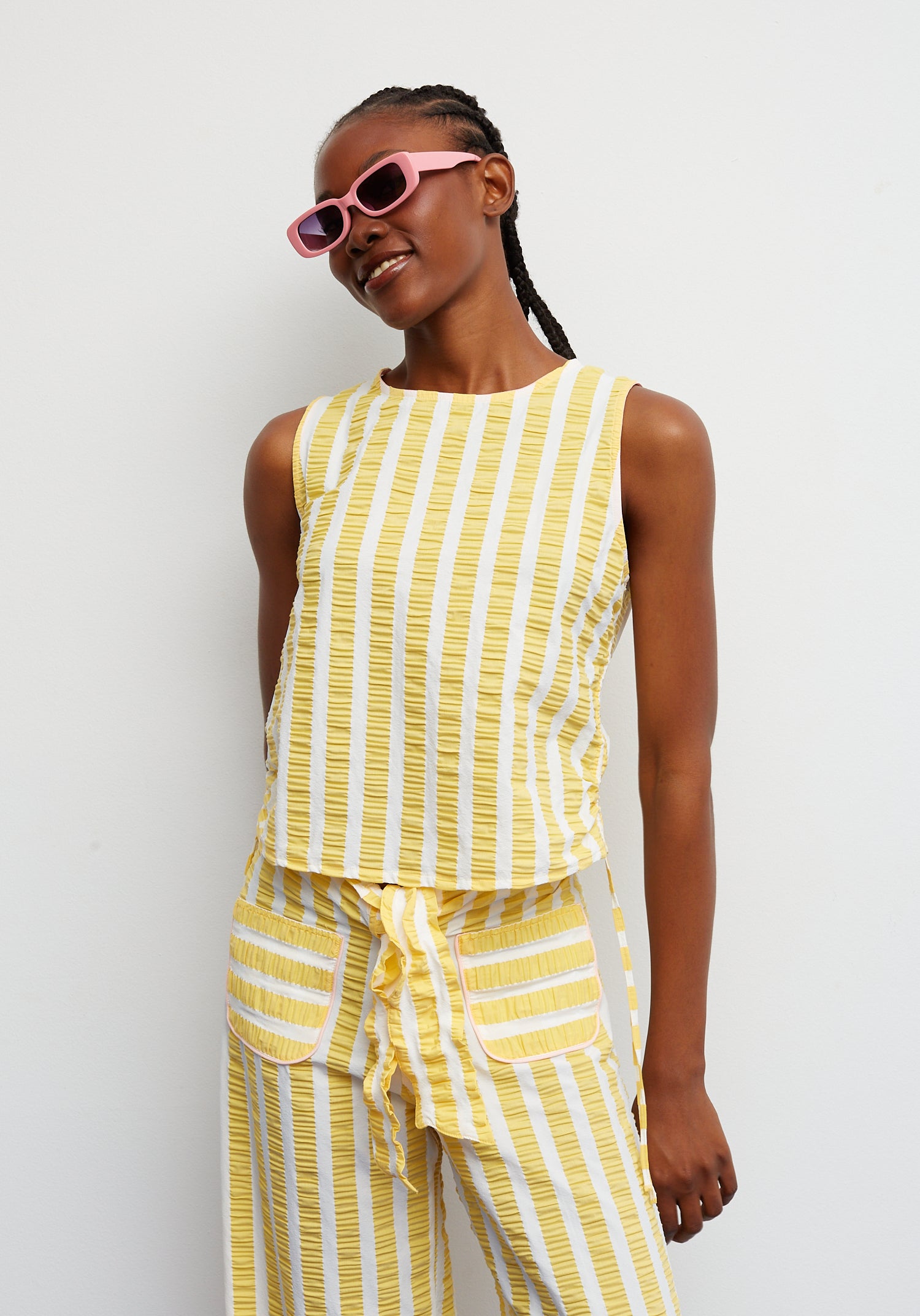 Yellow Travel Top