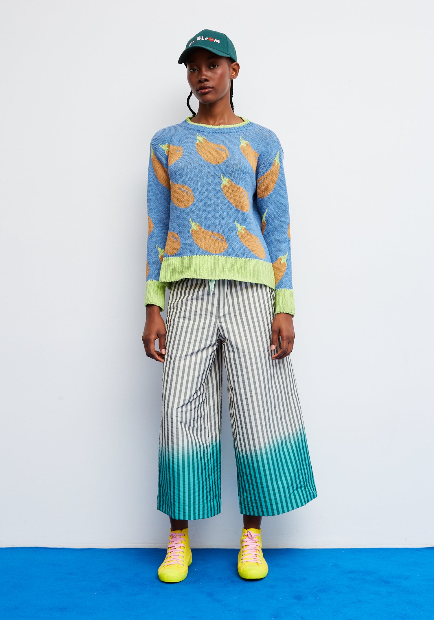 Pull Melanzane Bleu