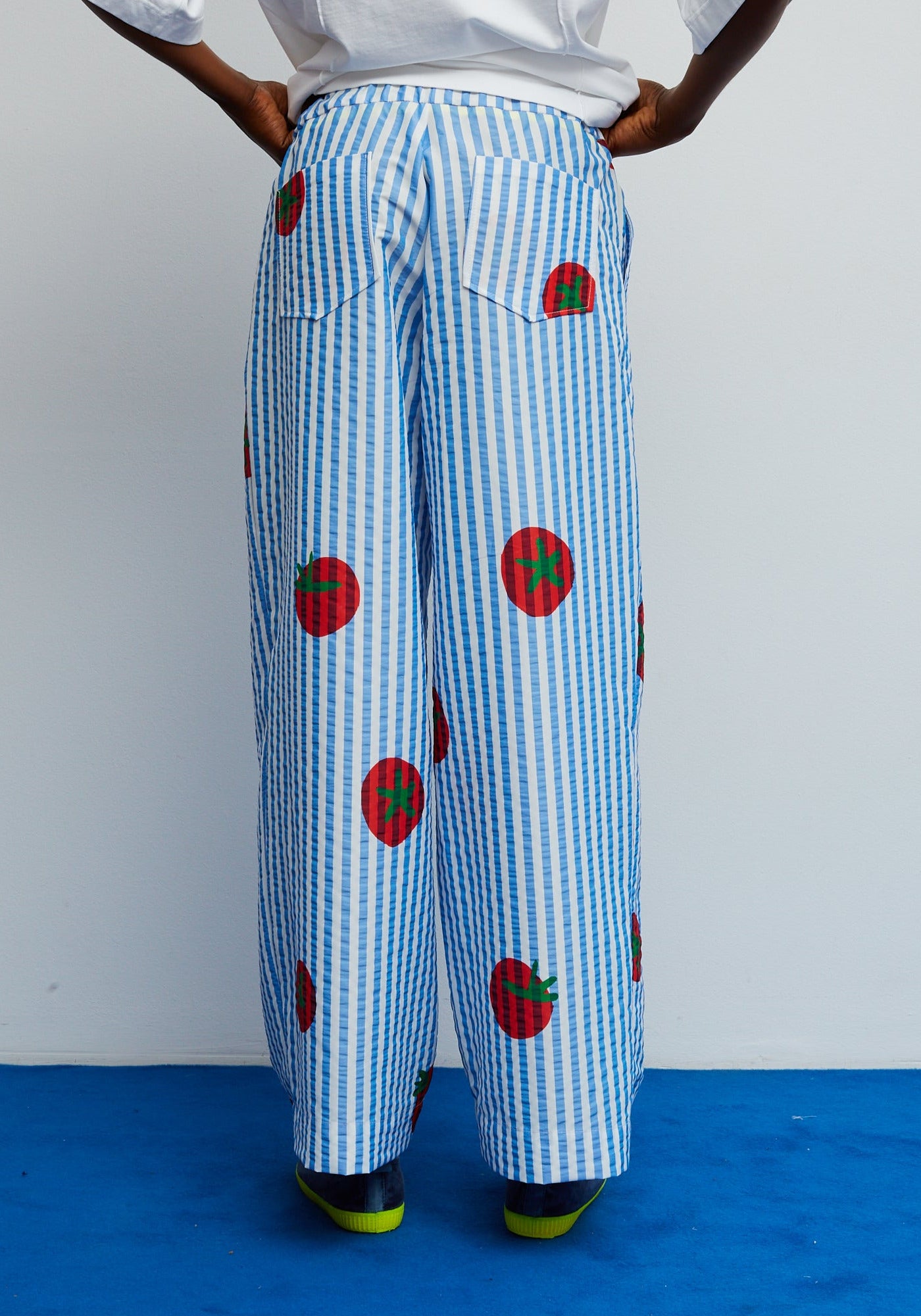 Blue Beso Pants
