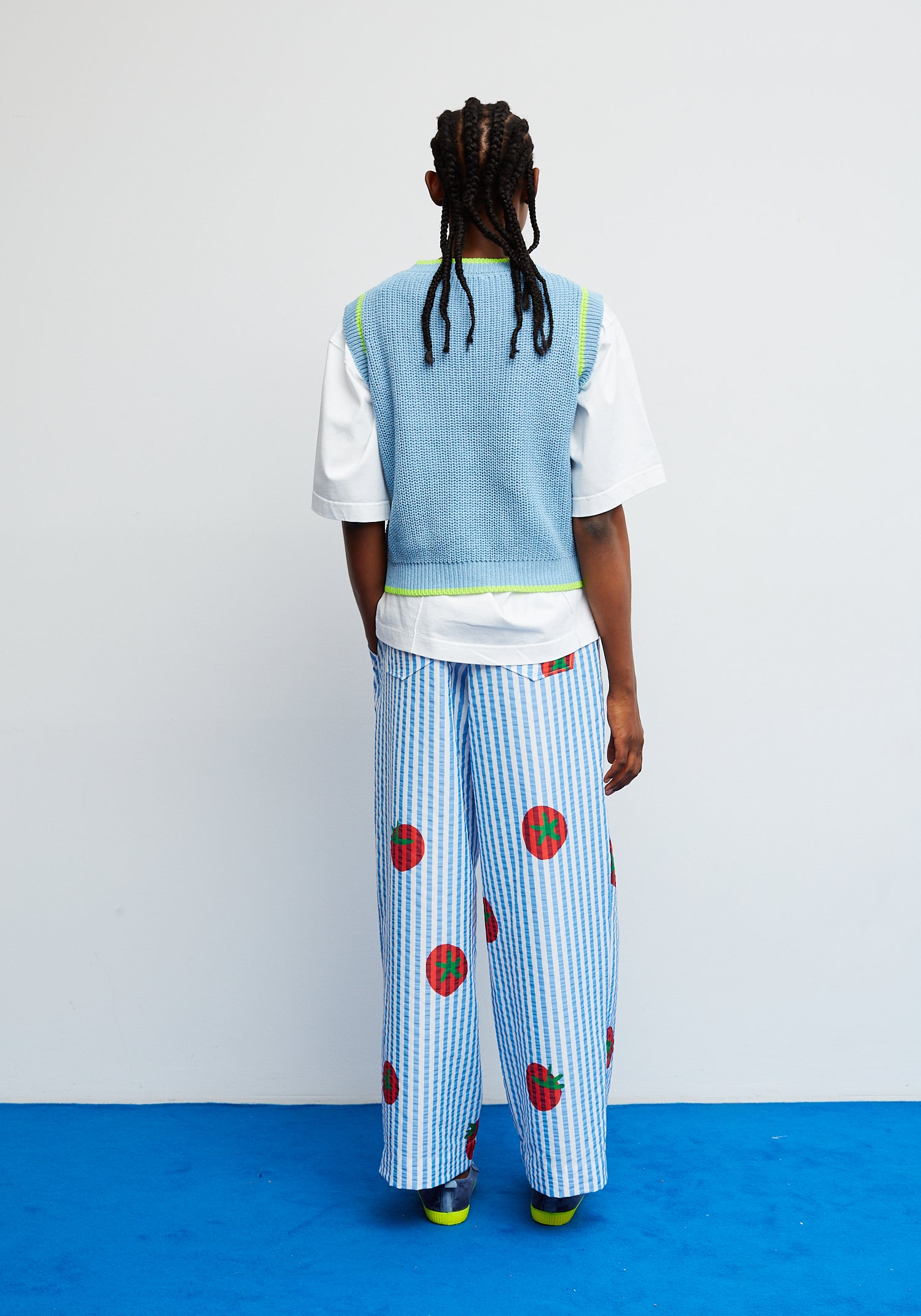 Gilet Pomodoro Bleu