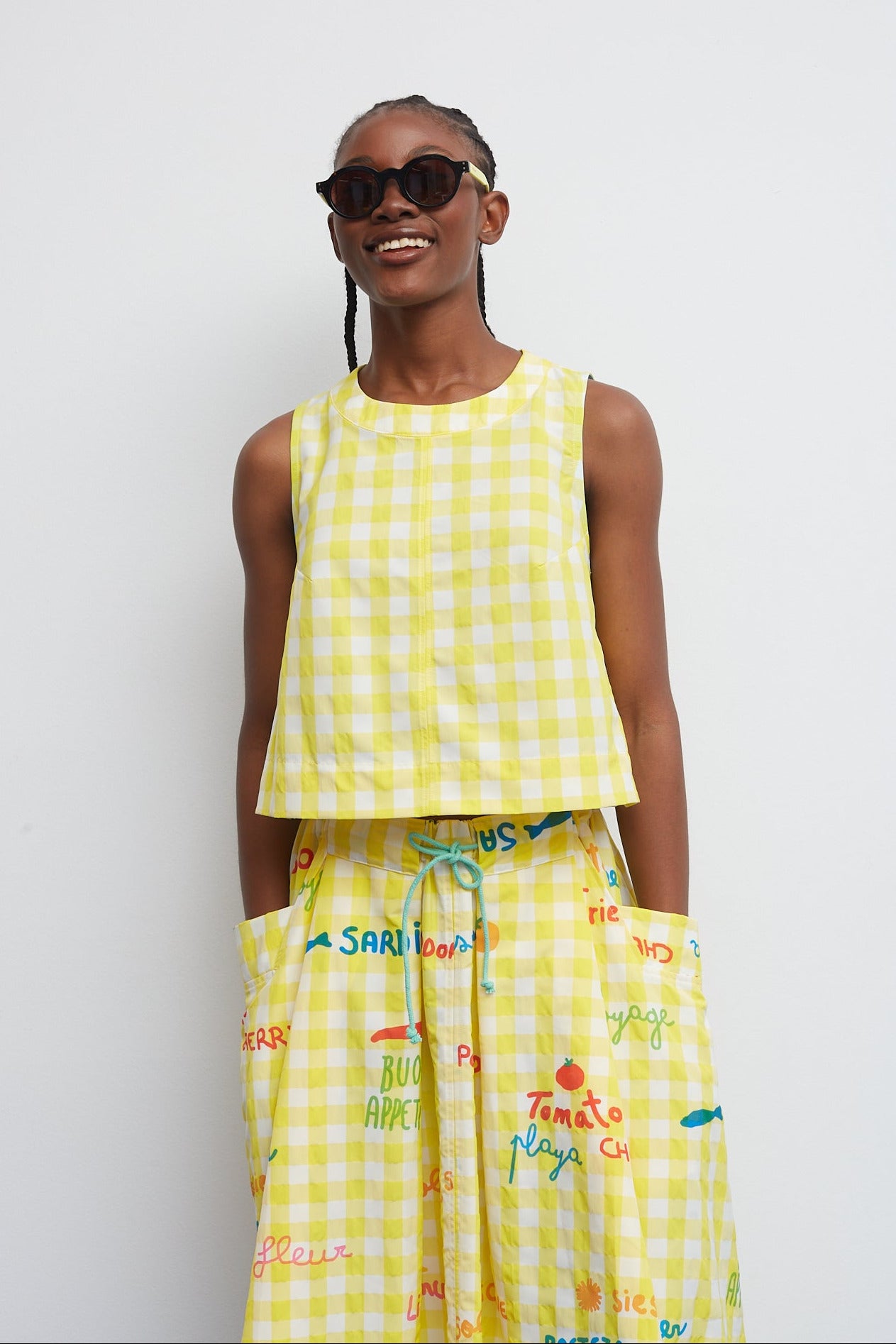 Yellow Oliva Top