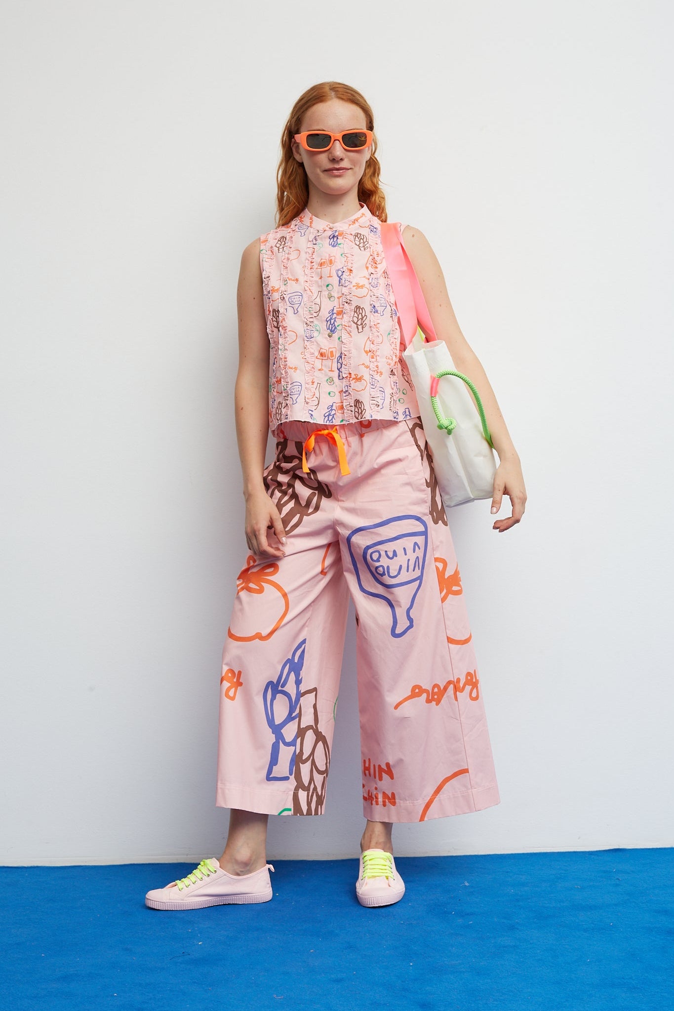 Pantaloni Bomba Rosa