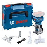 Affleureuse sans-fil BOSCH GLF 18V-8 - 0 601 B51 100 Professional (vendu sans batterie) en L-BOXX avec accessoires