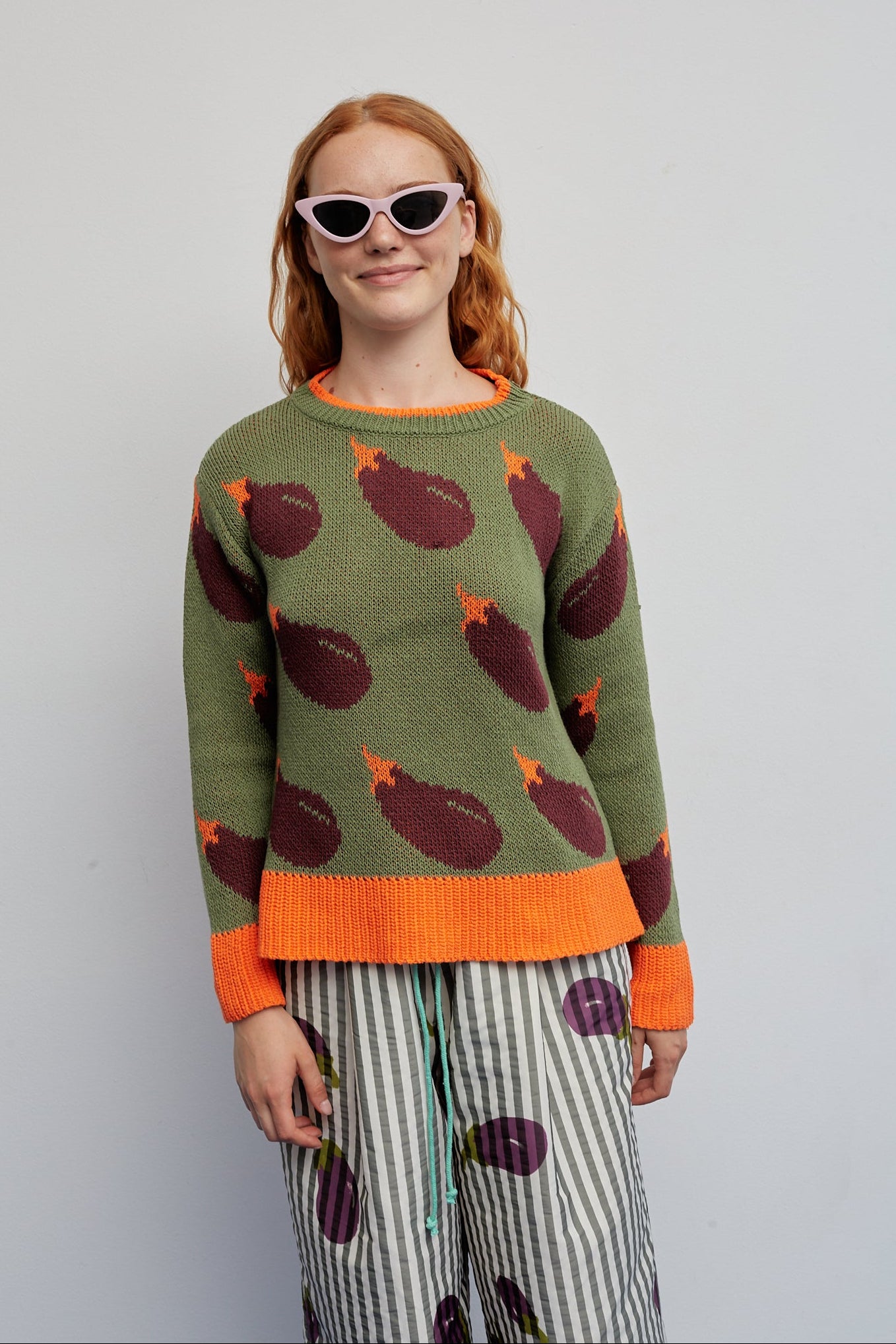 Pull Melanzane Vert