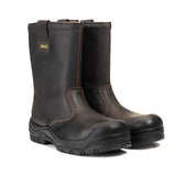 Bottillons de sécurité S3 cuir AIGLE IOLAR - isolant et imperméable