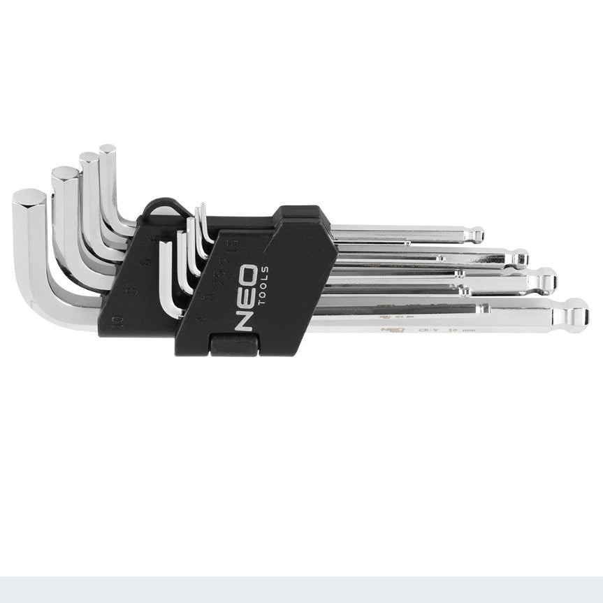 Jeu de 9 clés allen NEO TOOLS 09-525