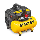 Compresseur 6L Silencieux 1HP coaxial sans huile - STANLEY FATMAX - DST100/8/6