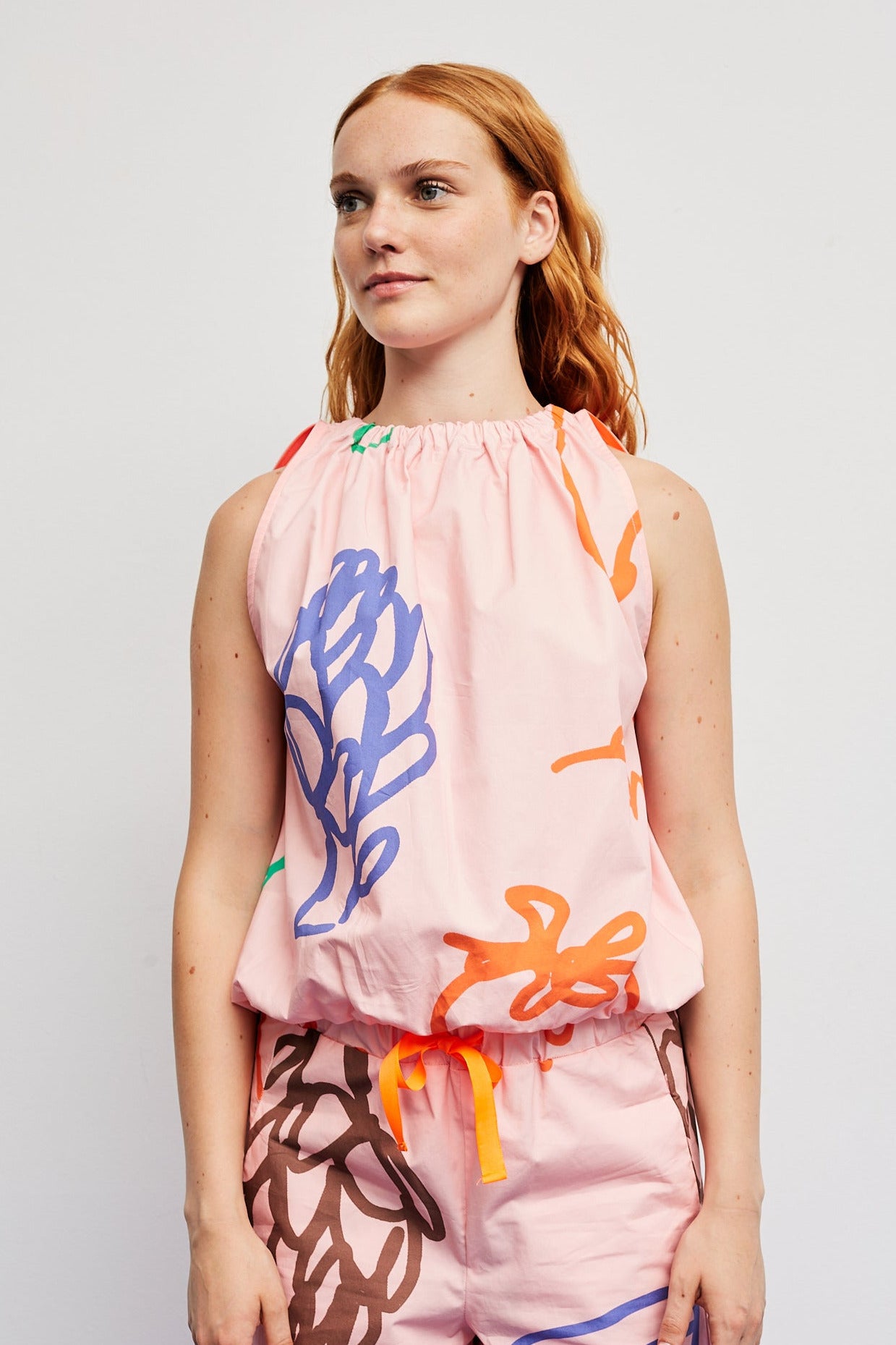 Top Aloha Rosa
