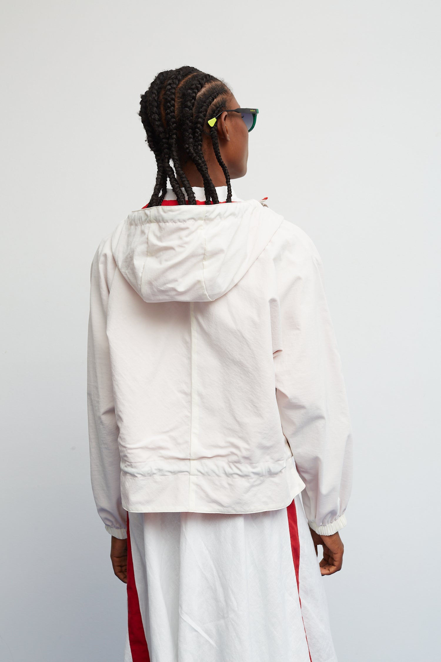 Roter Parra-Jacke