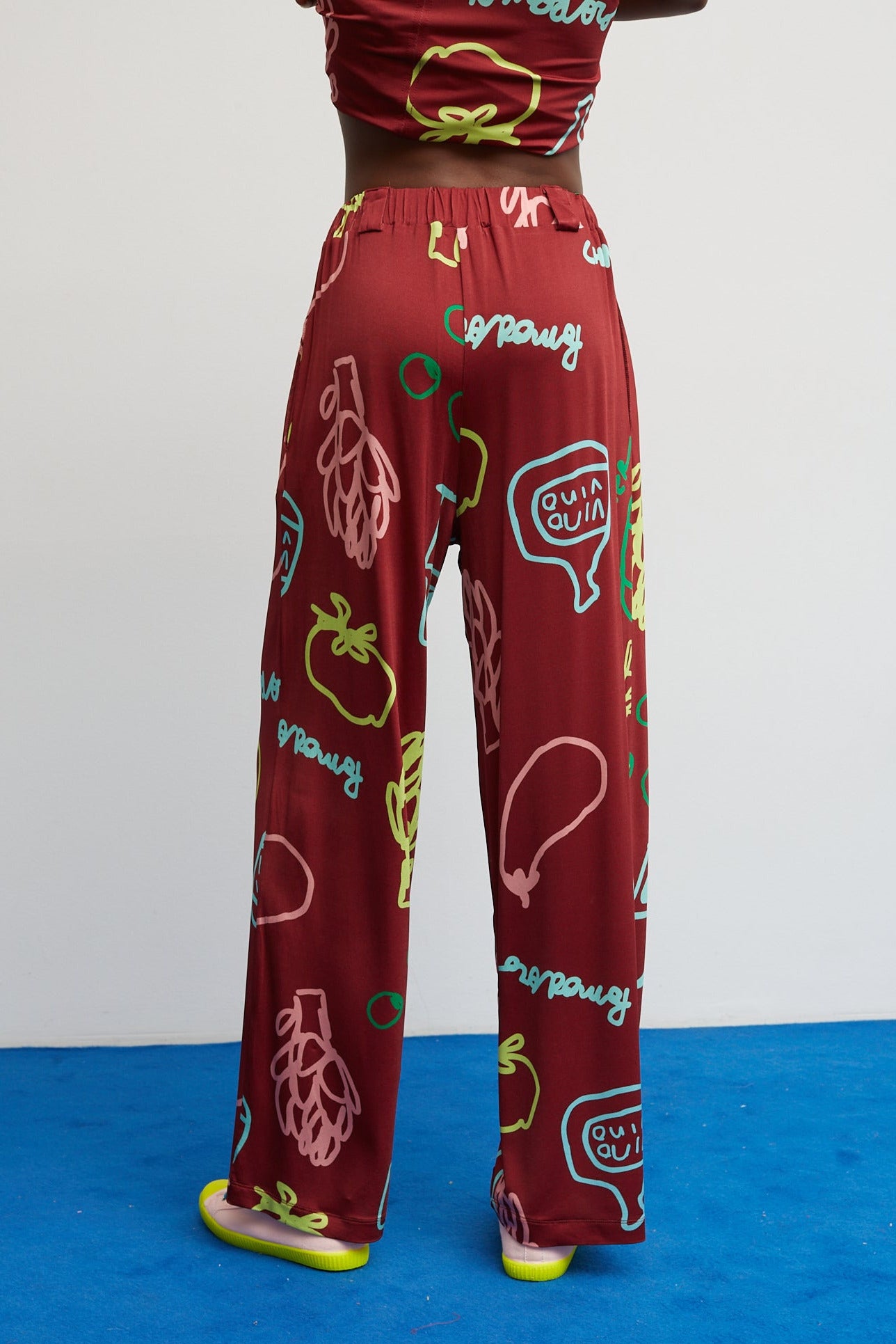 Sunset Hose Bordeaux