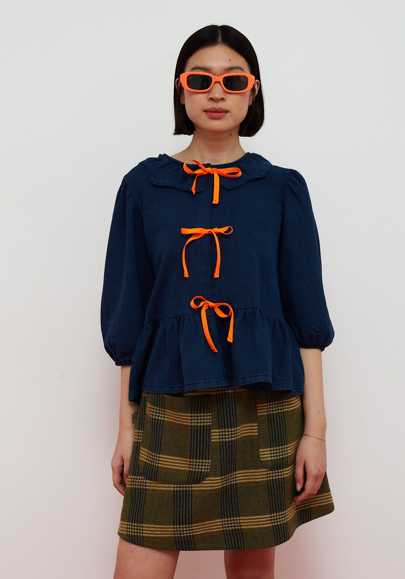 Twinkle Bluse Blau