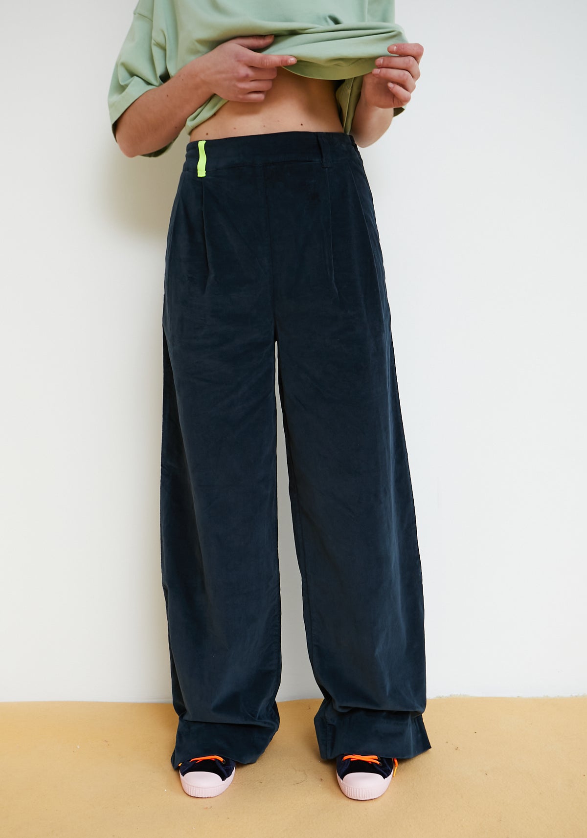 Navy Blue Canica Pants