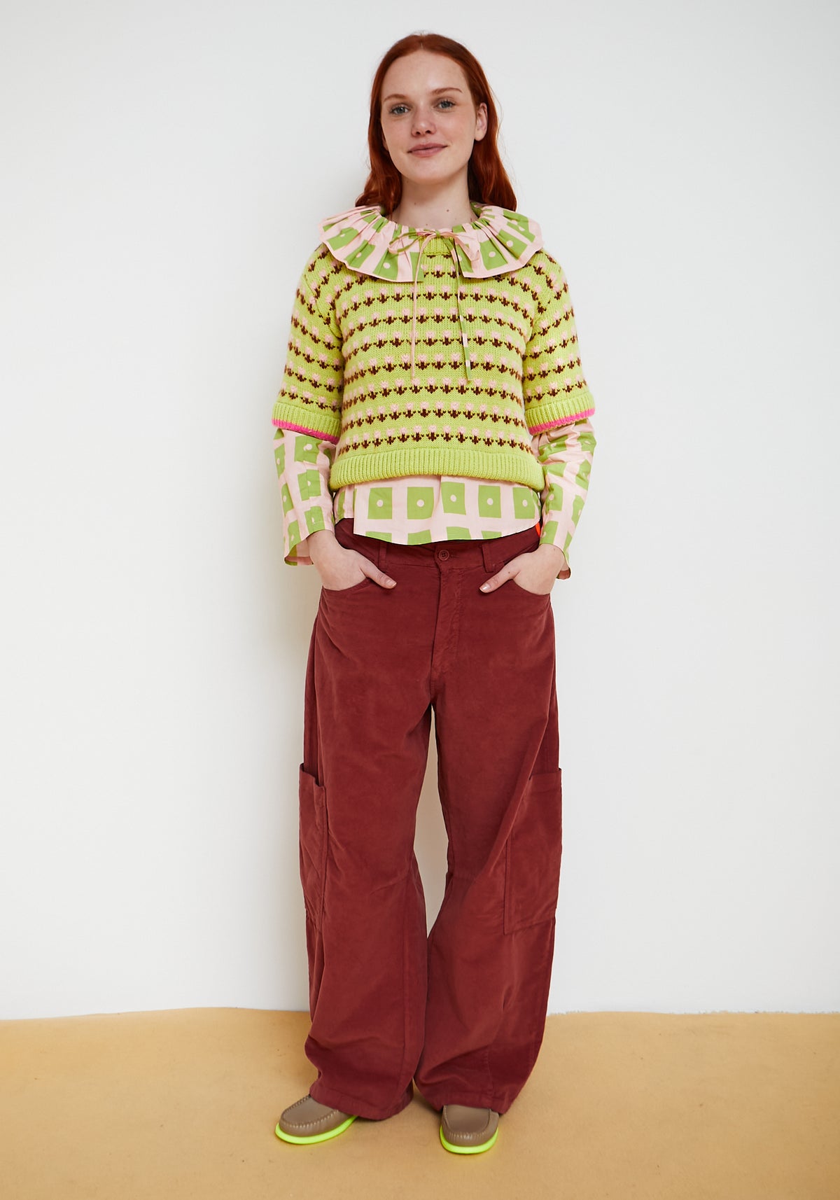 Pantaloni Mount Terracotta