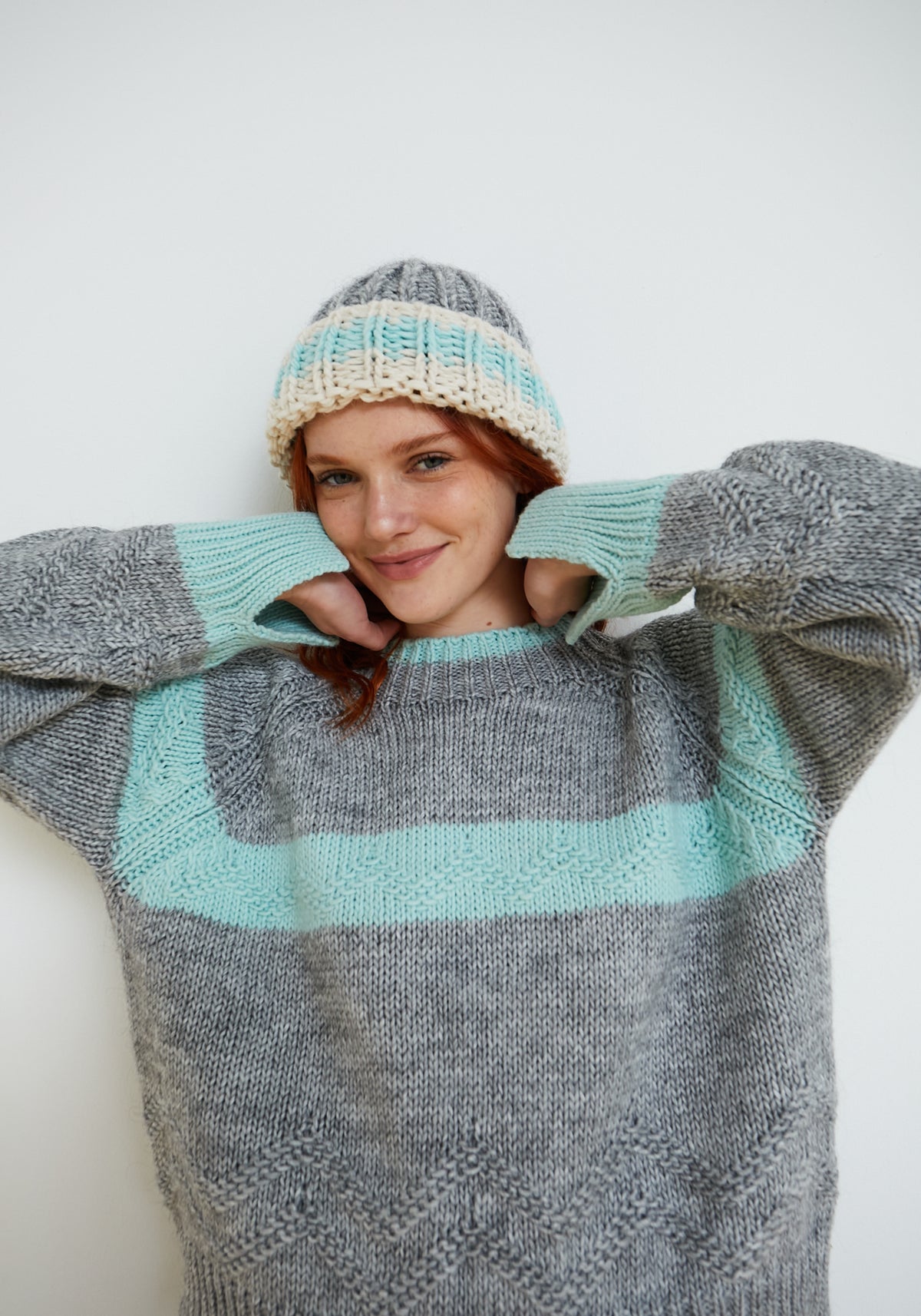 Pull Caramelo Gris