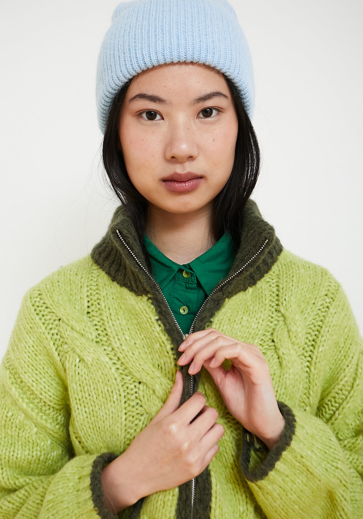 Jersey Cardigan Jammy Verde