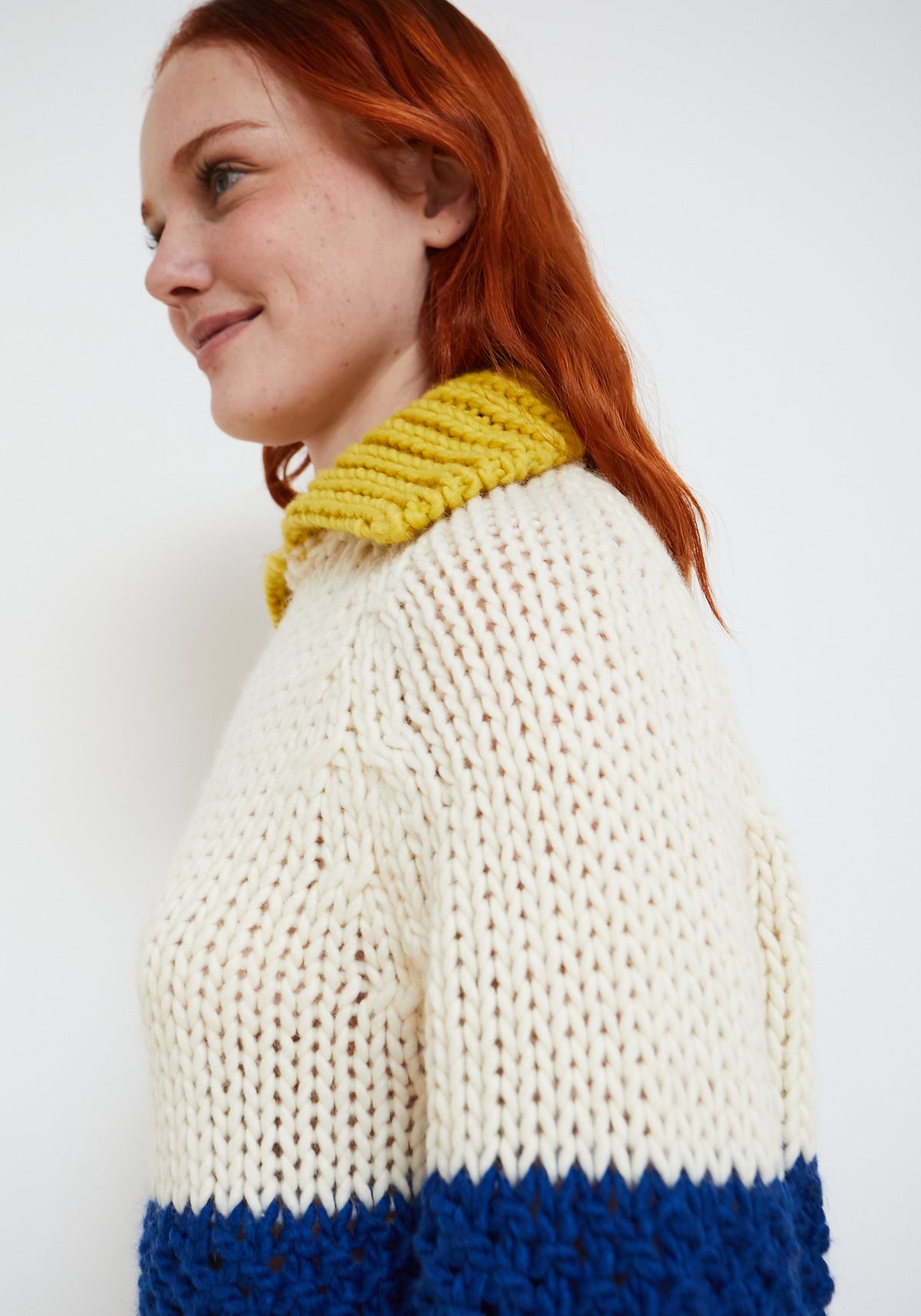 Glase Pullover Marineblau
