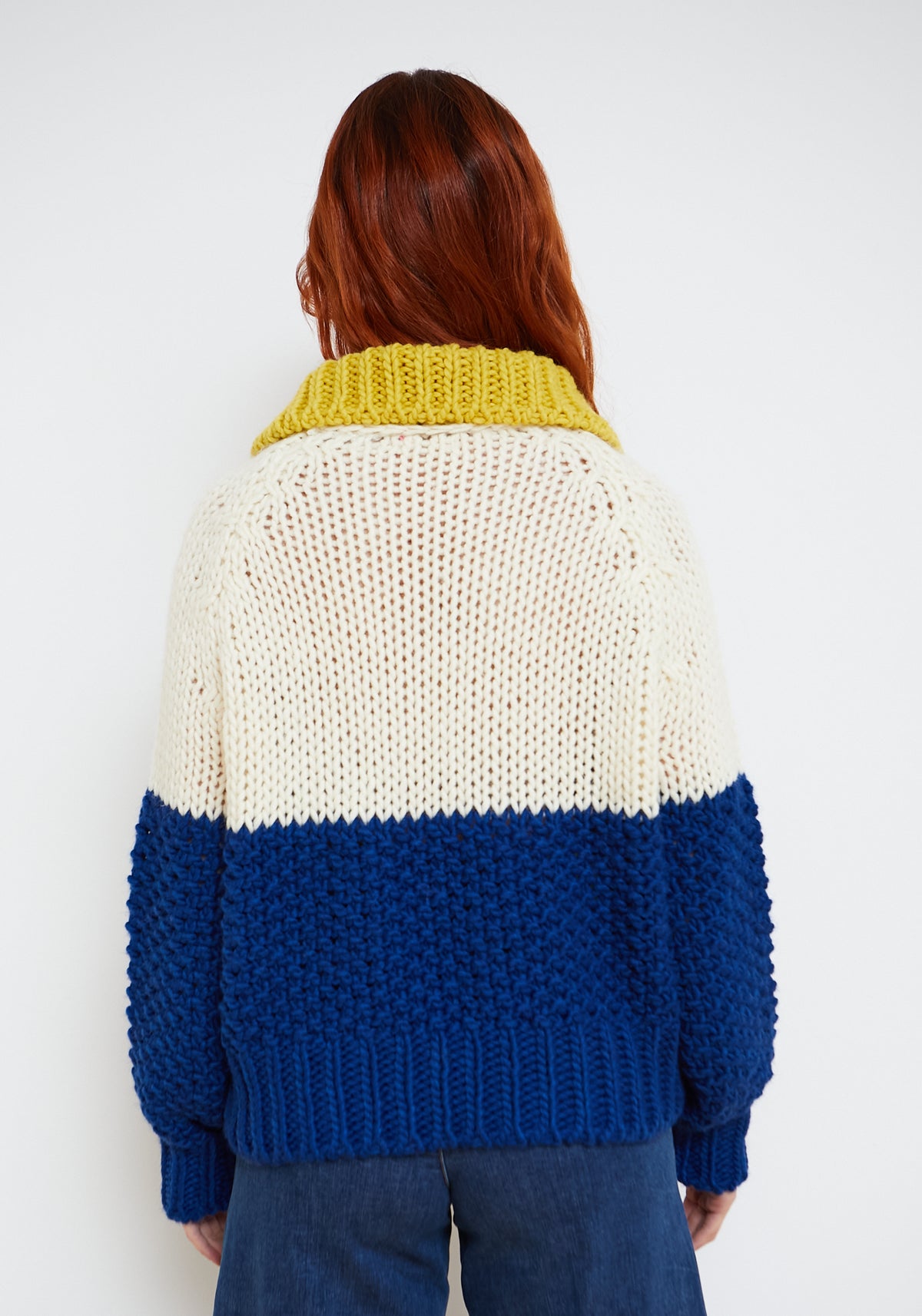 Glase Pullover Marineblau