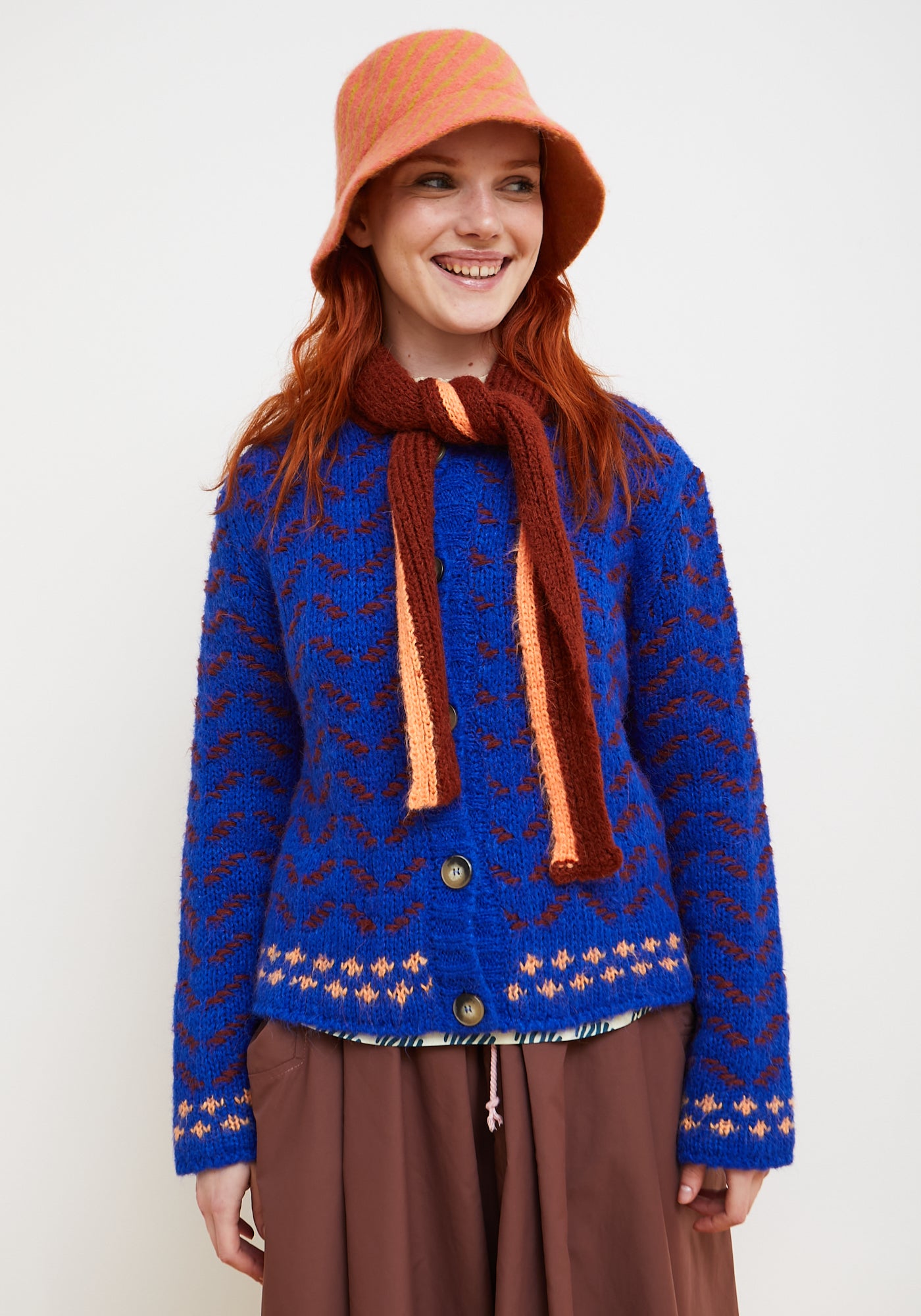 Jersey Cardigan Darling Azul