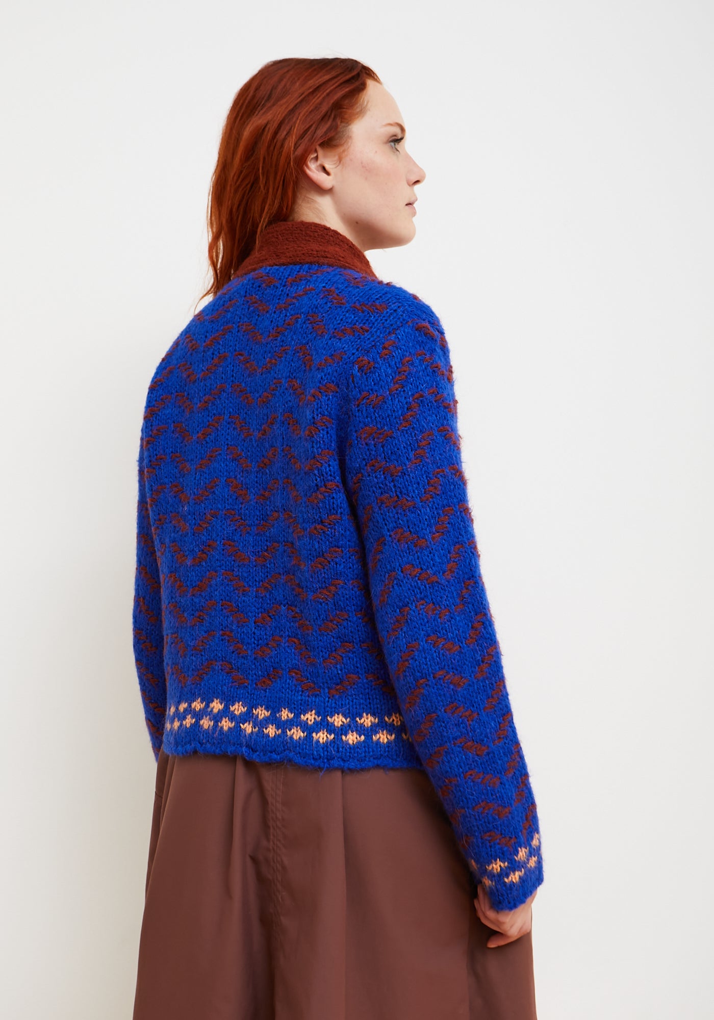 Jersey Cardigan Darling Azul