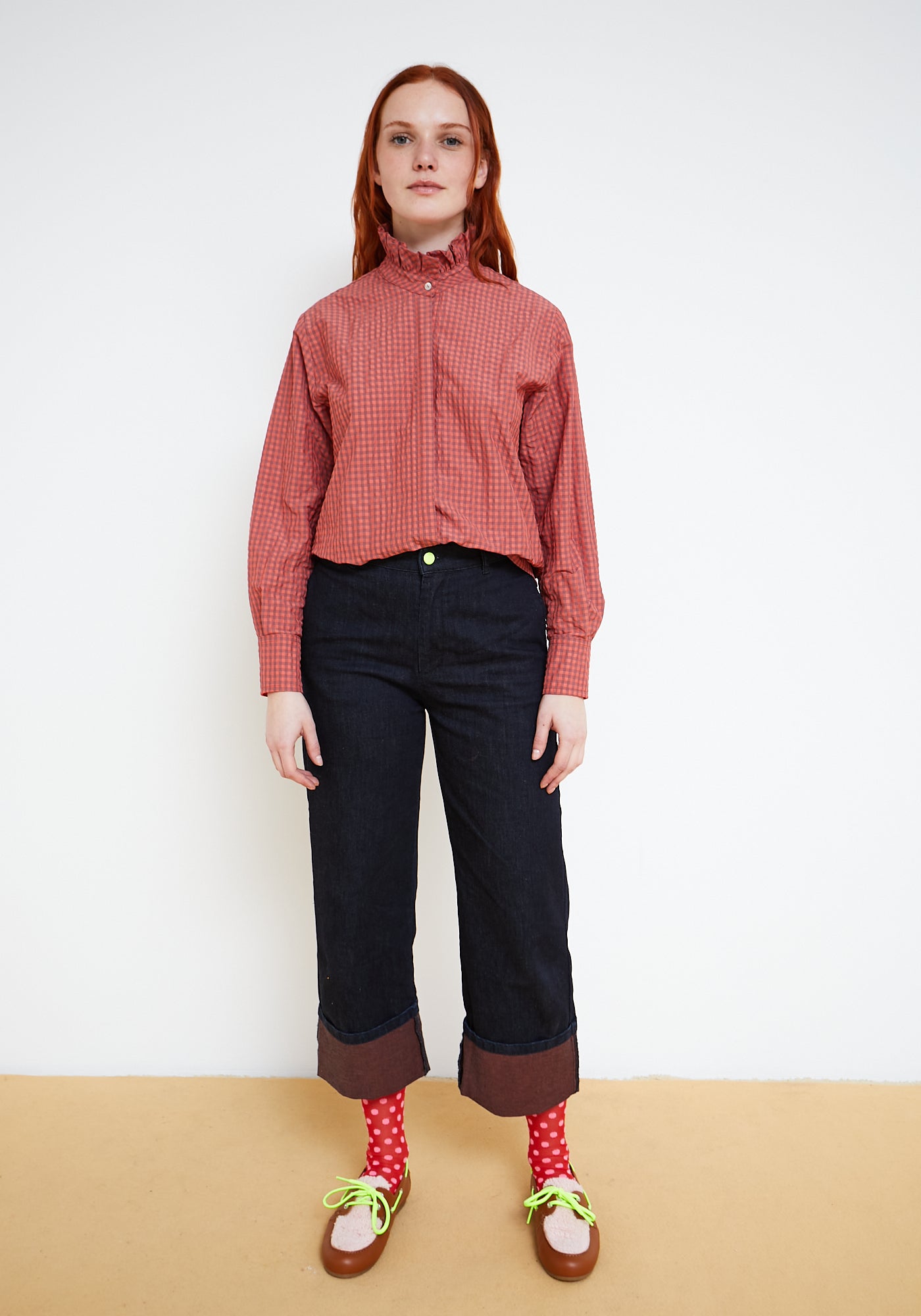 Brown Jenga Pants