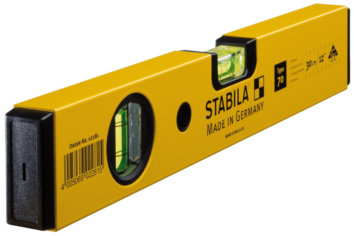 Niveaux à bulle Type 70 STABILA