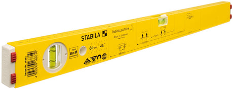Niveaux à bulle Type 80 M Installation, 60 cm STABILA 16881
