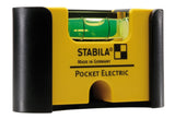 Niveaux à bulle Pocket Electric, 7 cm STABILA 18115