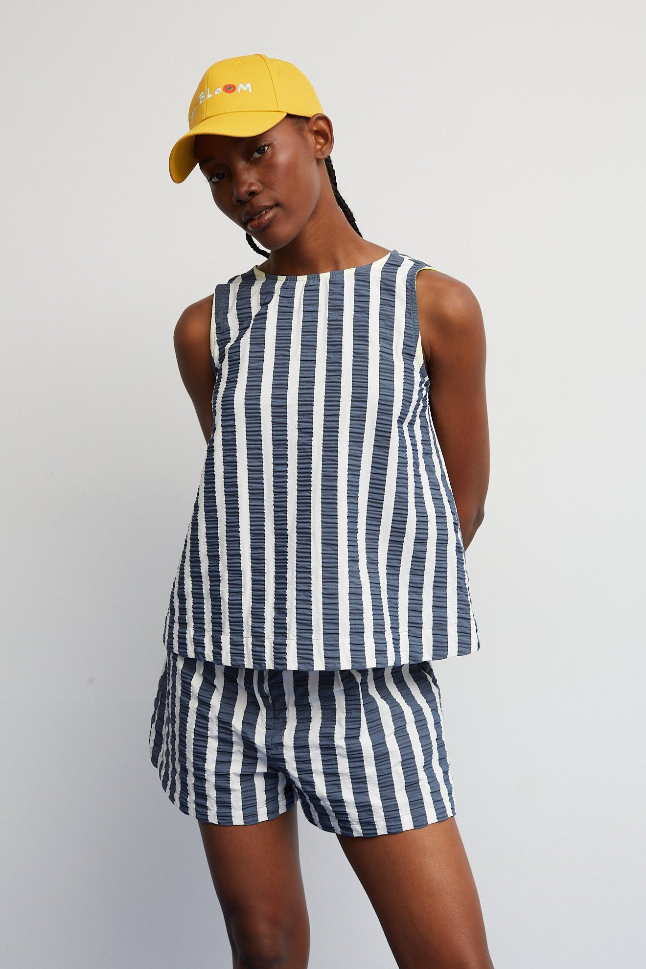 Top Fresco Blu Navy