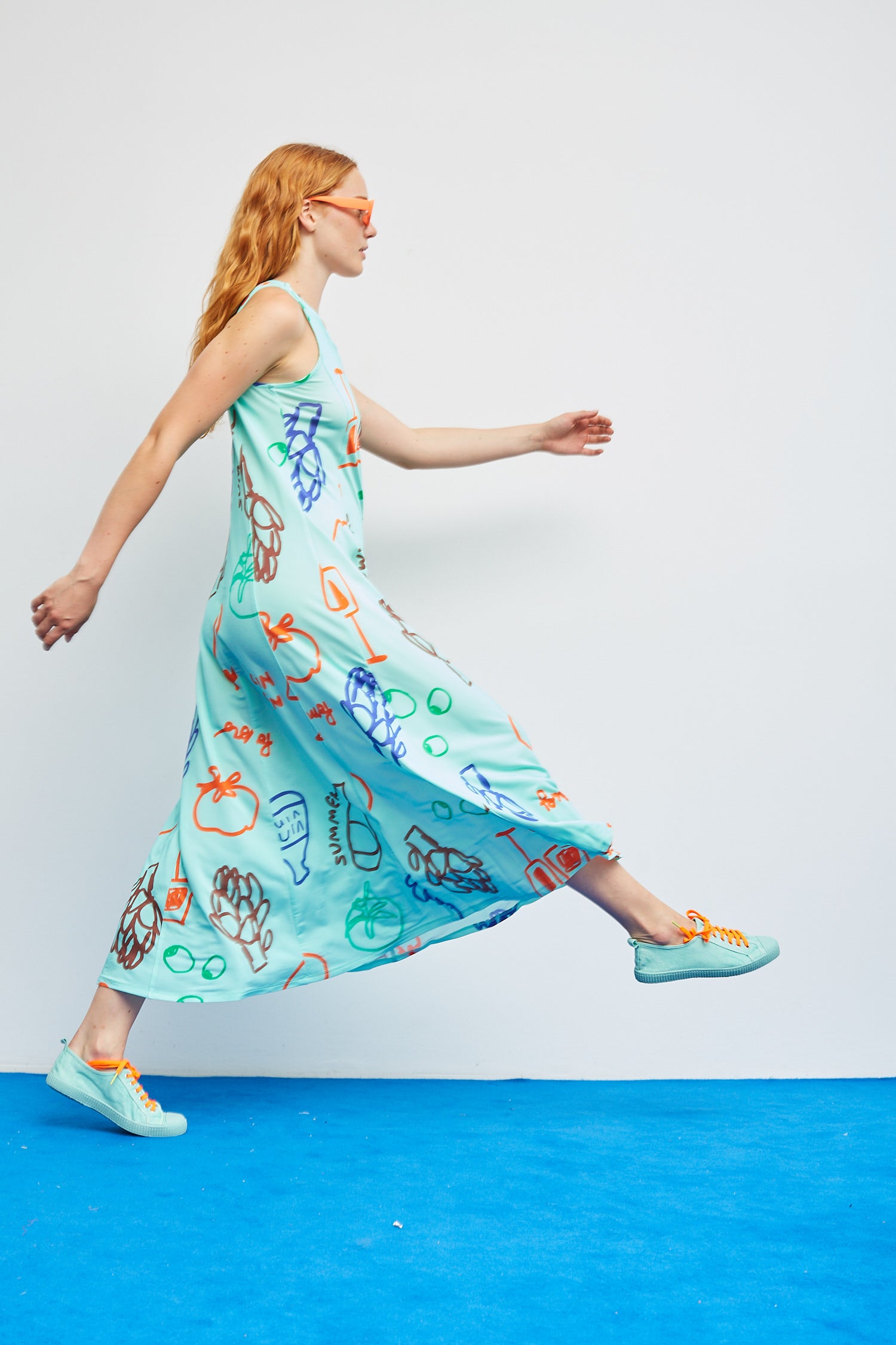 Vestito Crunch Aqua