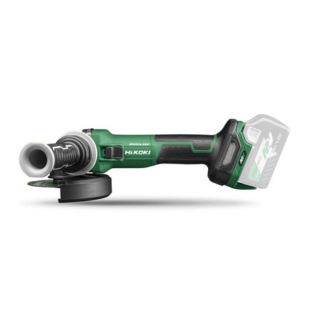 Meuleuse HIKOKI G3613DEW2Z - Ø125mm - MultiVolt 36V Brushless -  Frein - inter.autobloquant - LVH (vendu sans batterie) en HitCase III