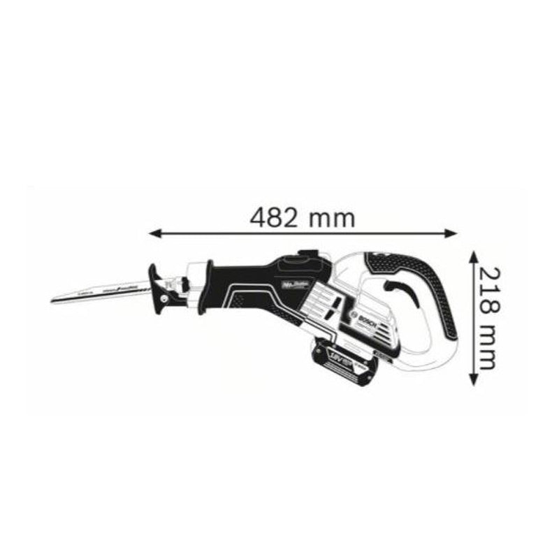 Scie sabre sans-fil BOSCH GSA 18V-32 - 0 601 6A8 108 Professional (vendu sans batterie)