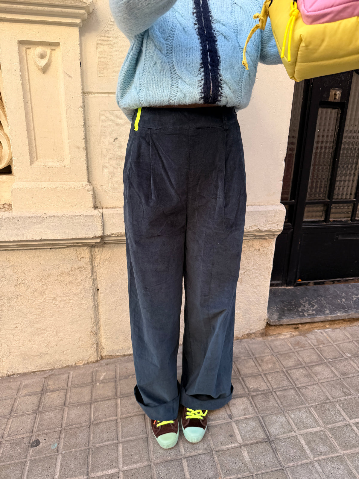 Navy Blue Canica Pants