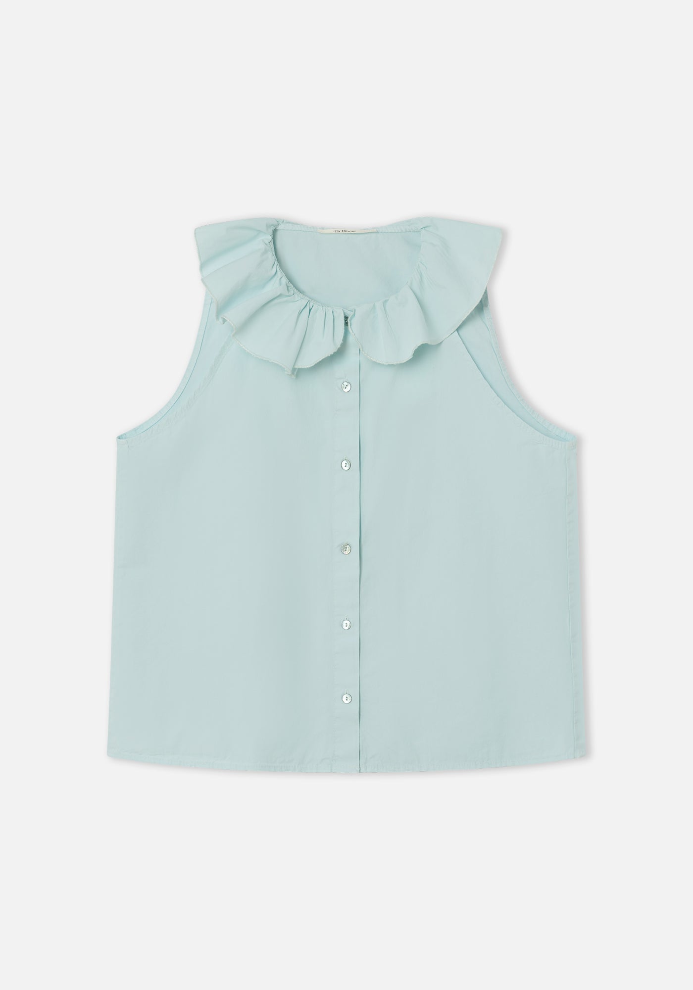 Pesto-Hemd in Aqua
