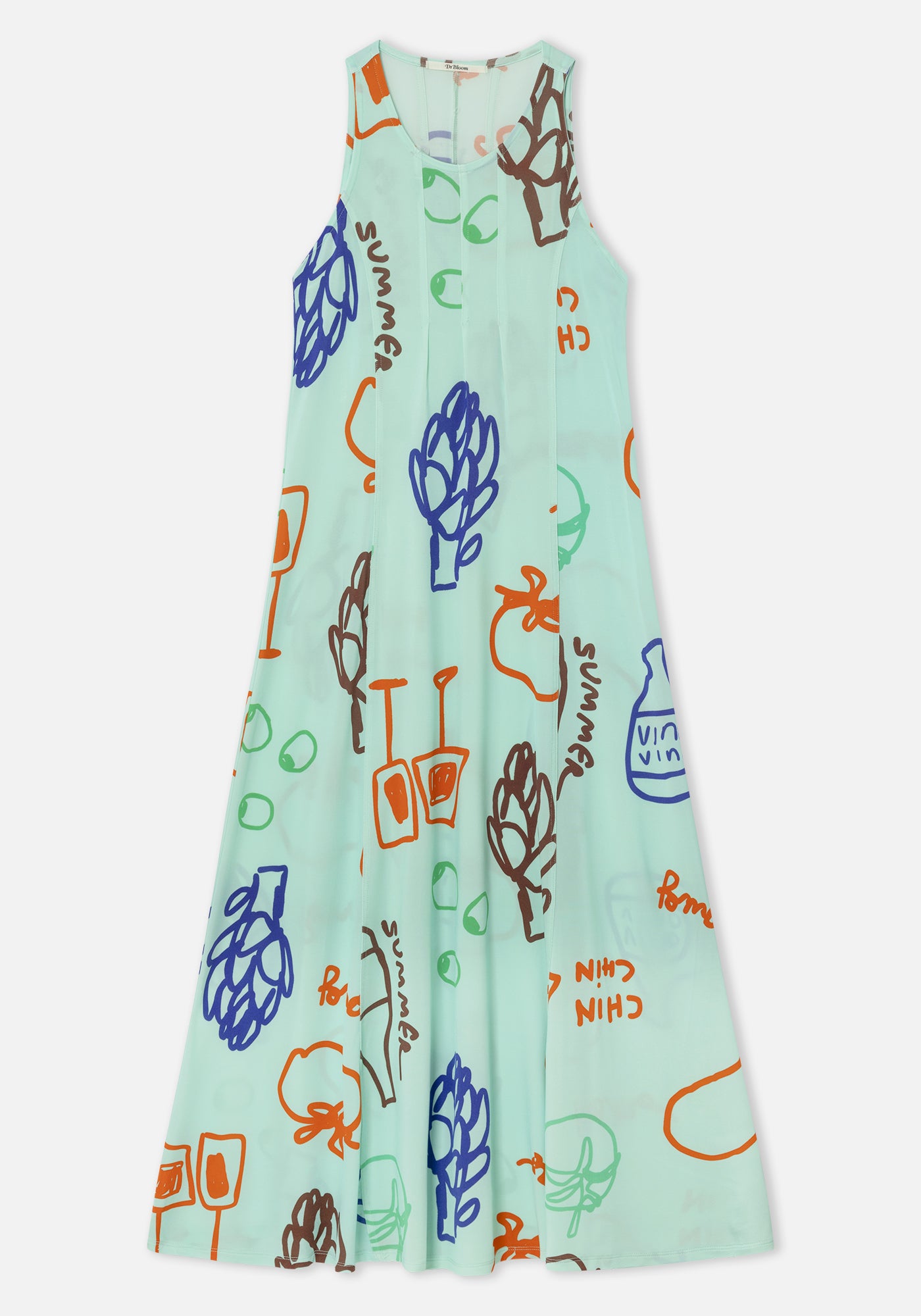 Vestito Crunch Aqua