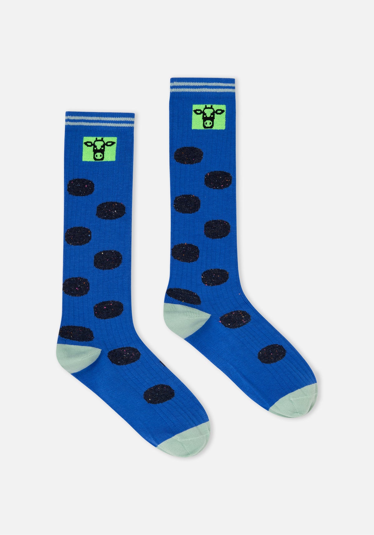  Blue Cow Socks