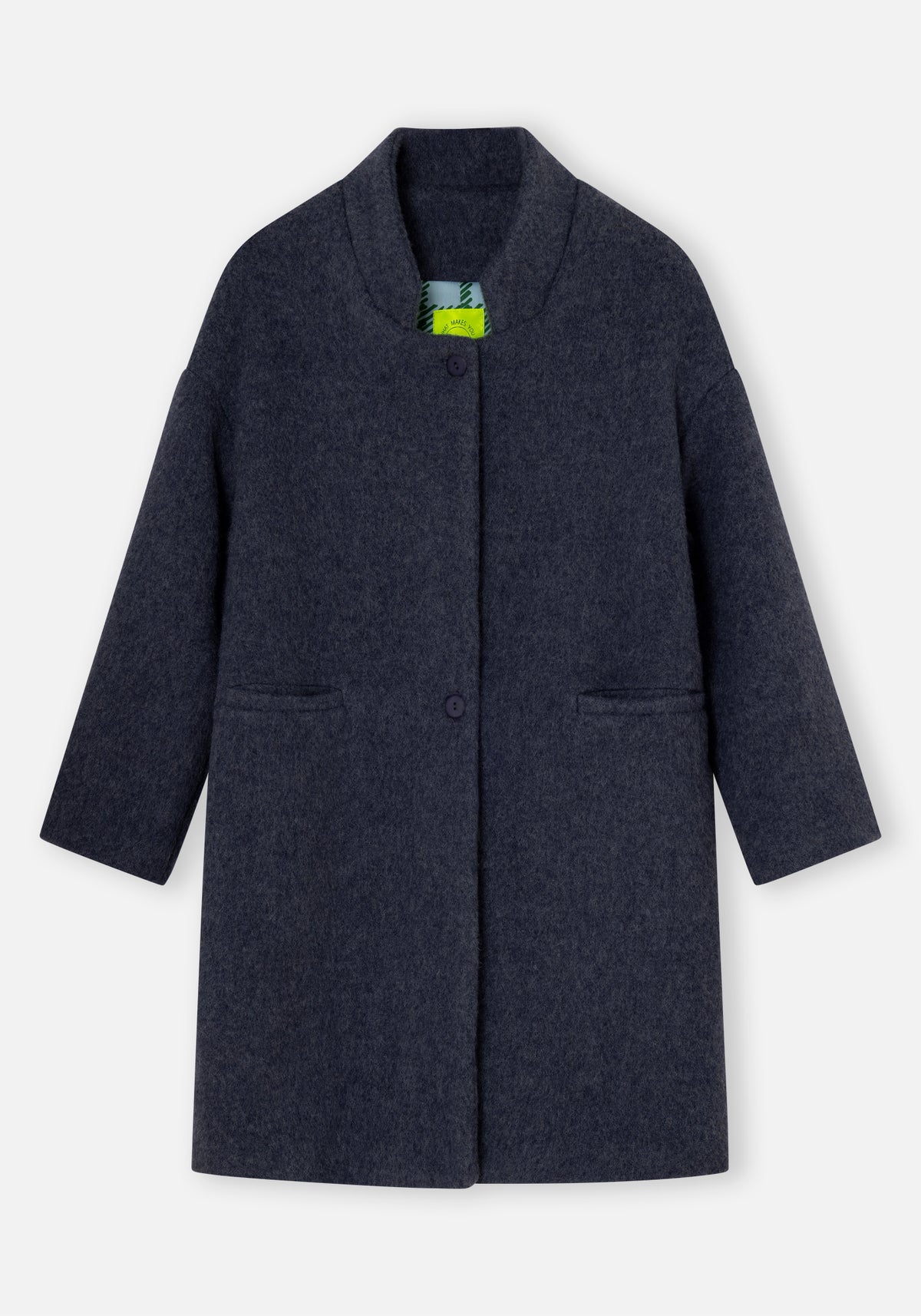 Como Navy Blue Coat