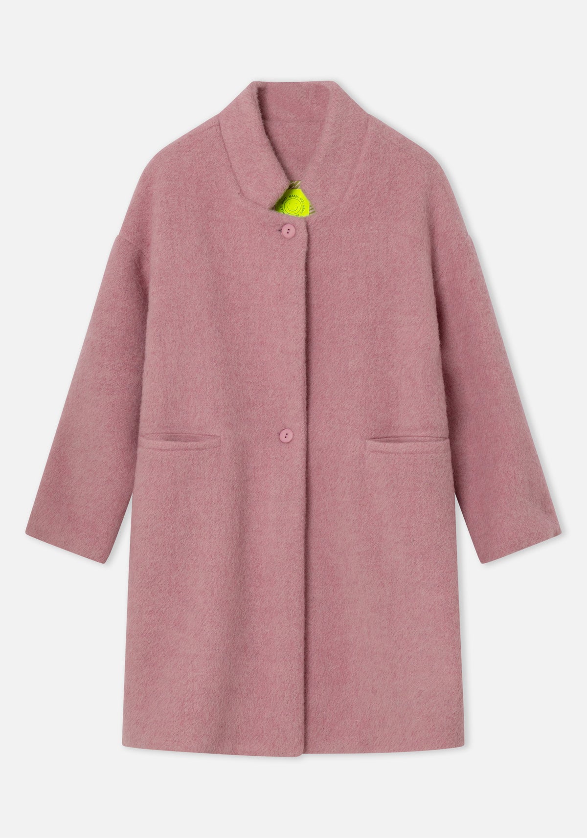 Pink Como Coat