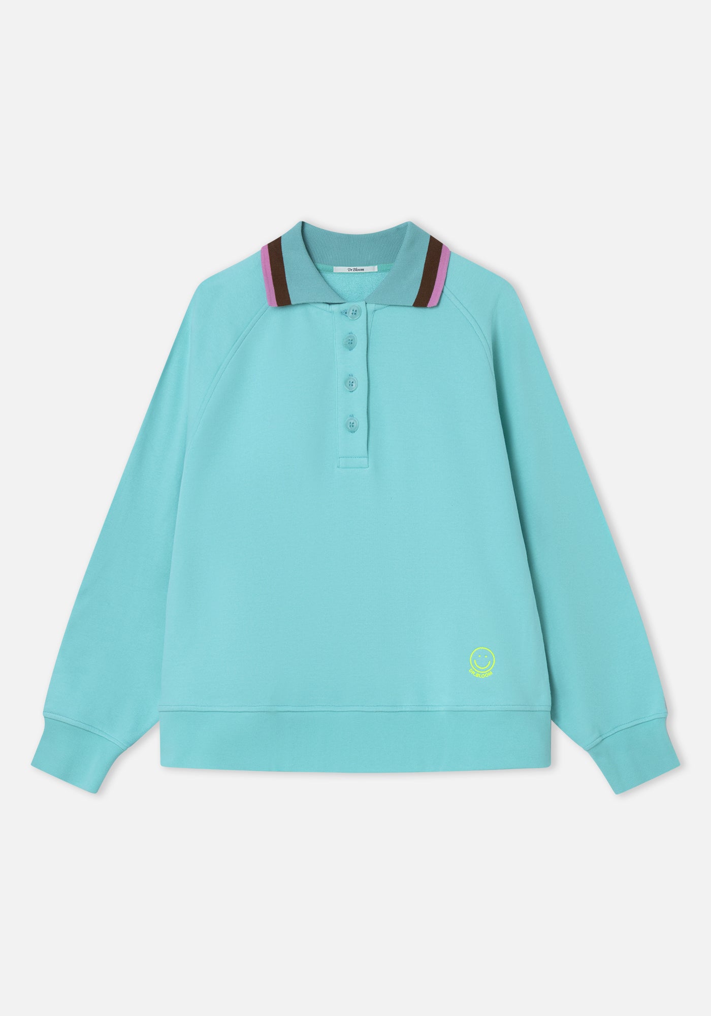 Felpa Polo Jersey Blu