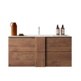 Meuble salle de bain suspendu ARREDOBAGNO CAMPANELLI 2 tiroirs + vasque 100cm