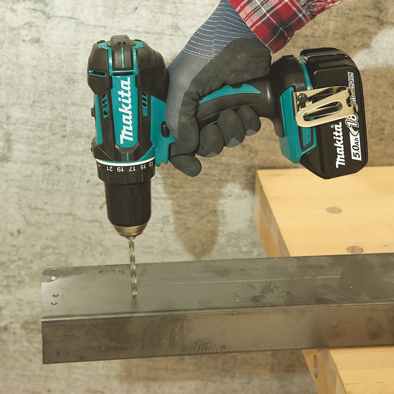 Pack 2 outils perceuse DDF482 + visseuse DTD152 18 V Li-Ion MAKITA DLX2127MJ avec 2 batteries 4,0 Ah et coffret Makpac