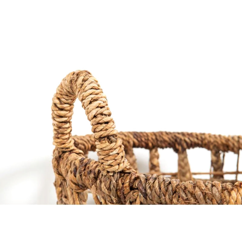 Panier Pauline - 38 x 41 x 41 cm - taille L - jute - naturel