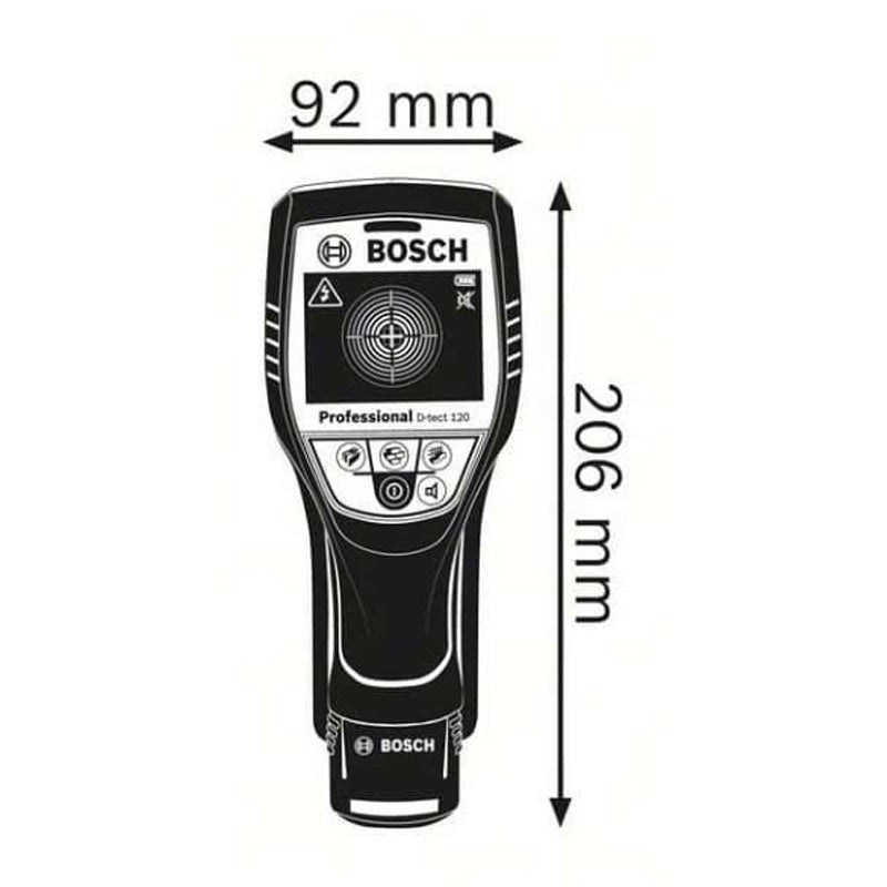 Scanner mural BOSCH D-Tect 120 Solo en L-Boxx