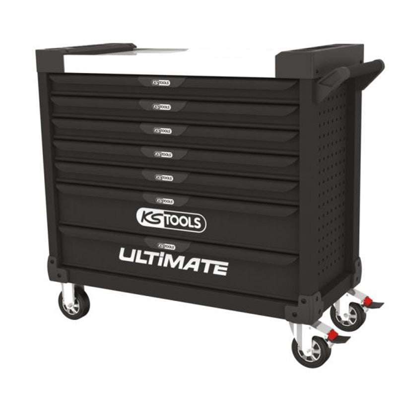 Servante ULTIMATE XL noire, 7 tiroirs  - KS TOOLS - 825.0007