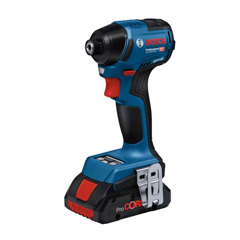 Visseuse à chocs sans-fil BOSCH 06019L6001 GDR 18V-220 C en L-boxx 136 avec module Bluetooth (sans batteries, sans chargeur)